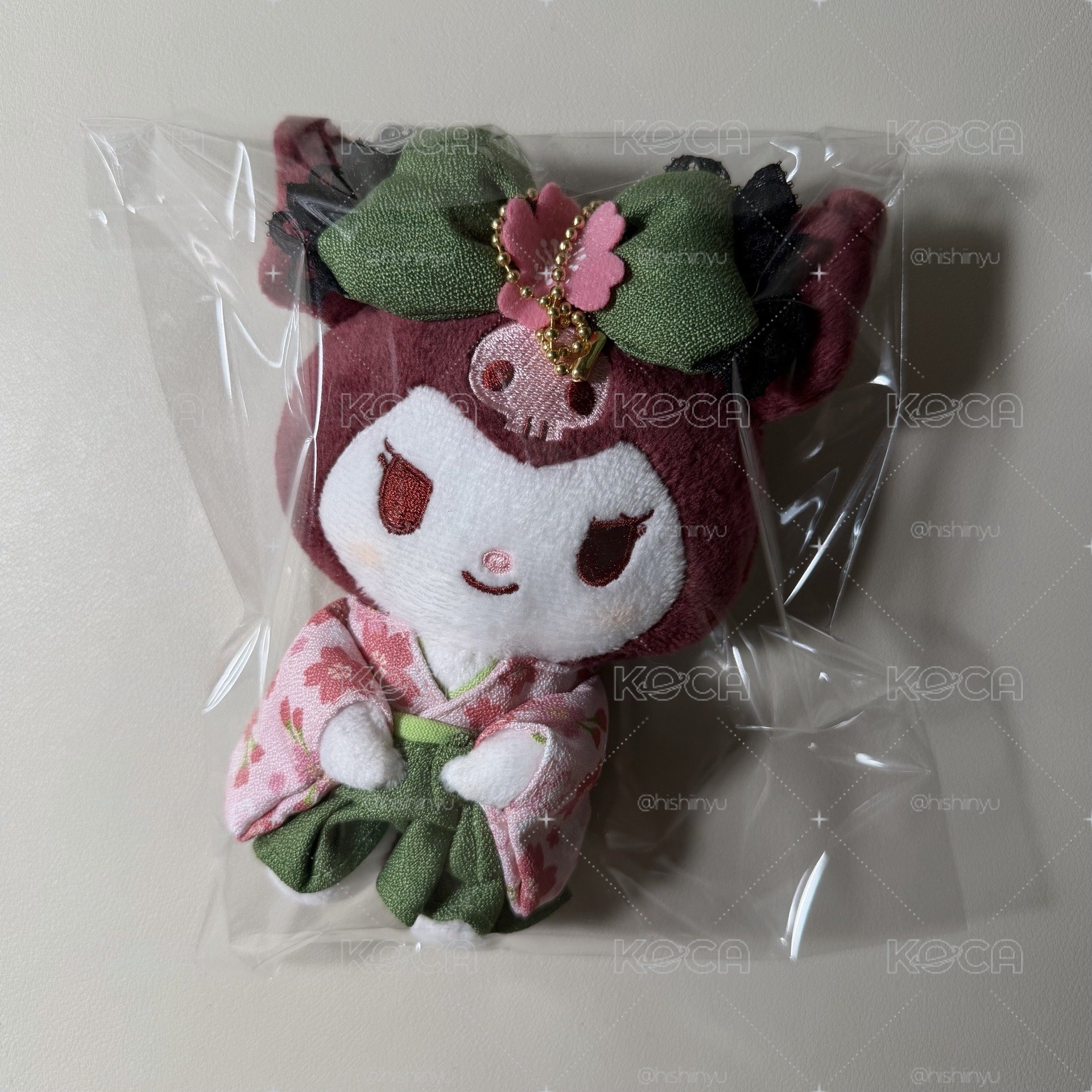全新酷洛米抹茶和服吊娃降價售！
