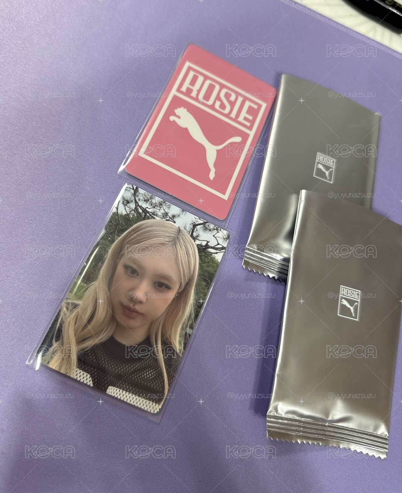 【現貨複數小卡】PUMA x ROSÉ 代言卡 （隱藏款）