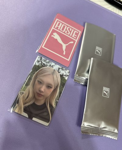 【現貨複數小卡】PUMA x ROSÉ 代言卡 （隱藏款）
