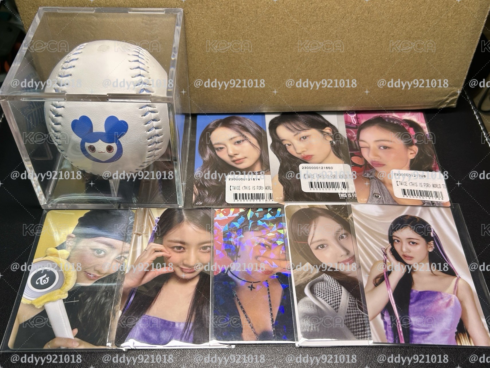 子瑜 九週年棒球（綁組不拆）