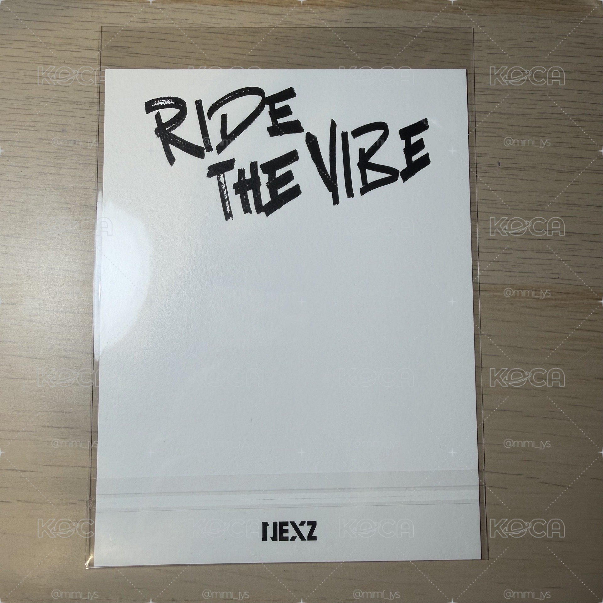 Ride版明信片HYUI