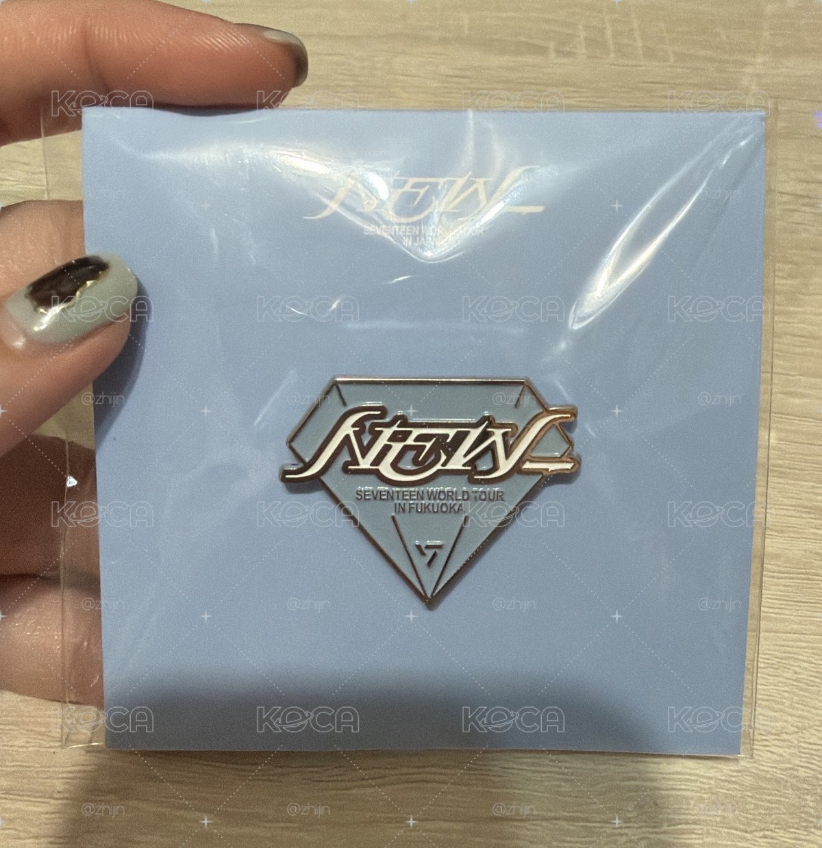 SEVENTEEN WORLD TOUR <NEW_> in FUKUOKA PINS 日巡地區限定別針 福岡場