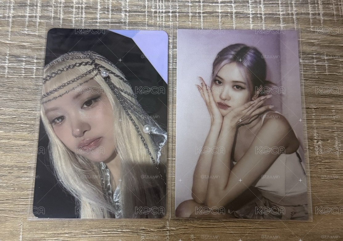 BLACKPINK ROSÉ小卡