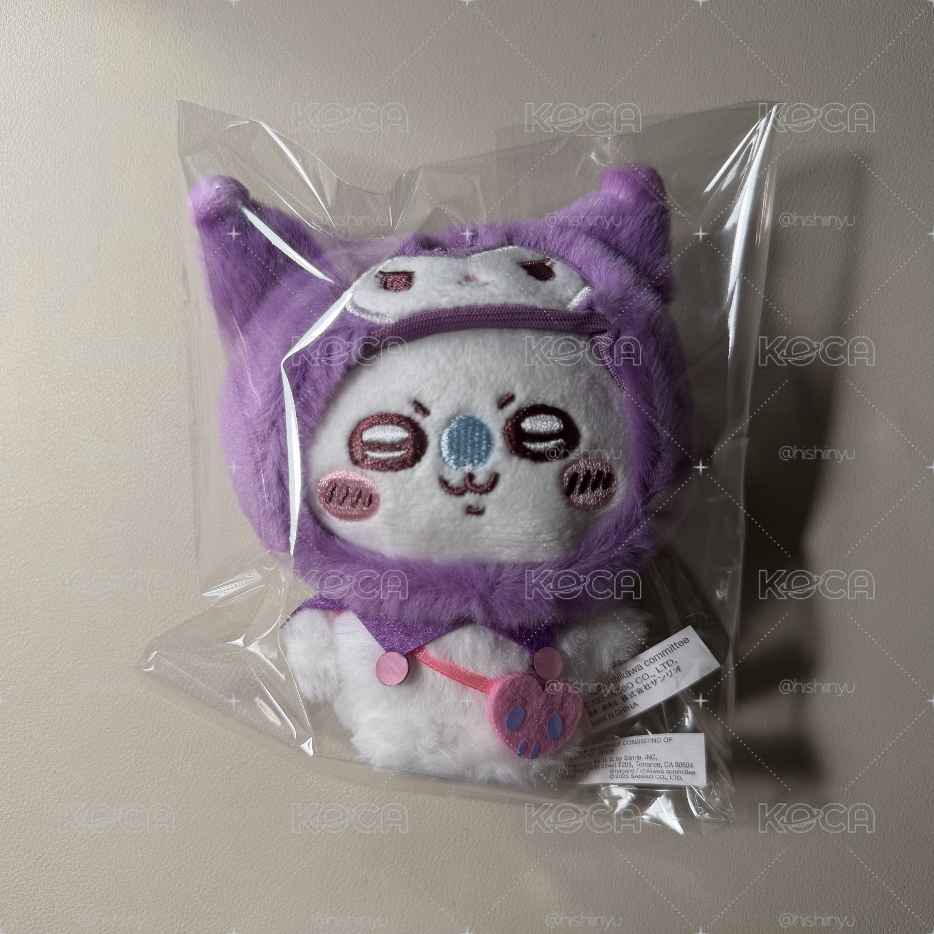 三麗鷗X吉伊卡哇 全新小桃鼠降價售！