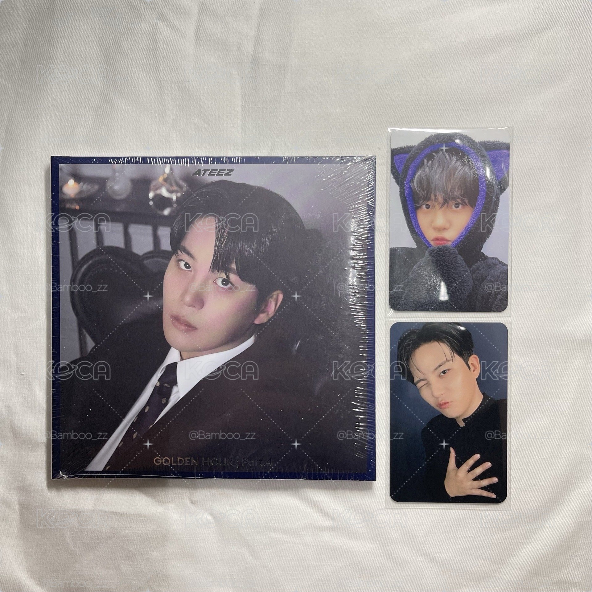 鍾浩單封+簽售卡*2