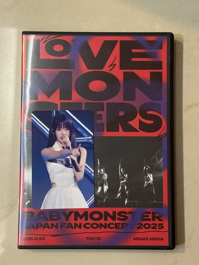 BABYMONSTER“LOVE MONSTERS” ASIA FAN CONCERT 2025-2026專輯】現貨