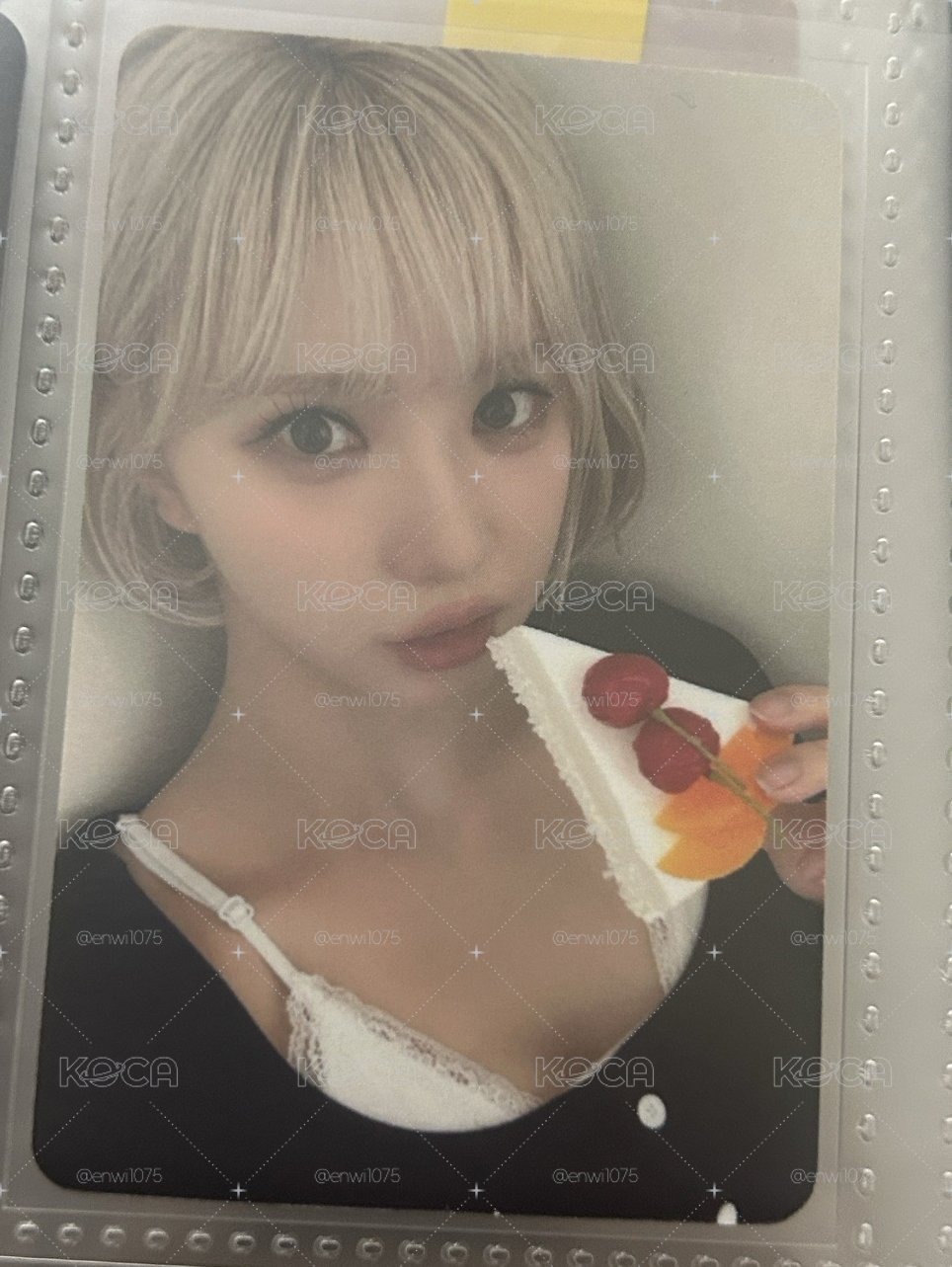 viviz Eunha 蛋糕卡特典