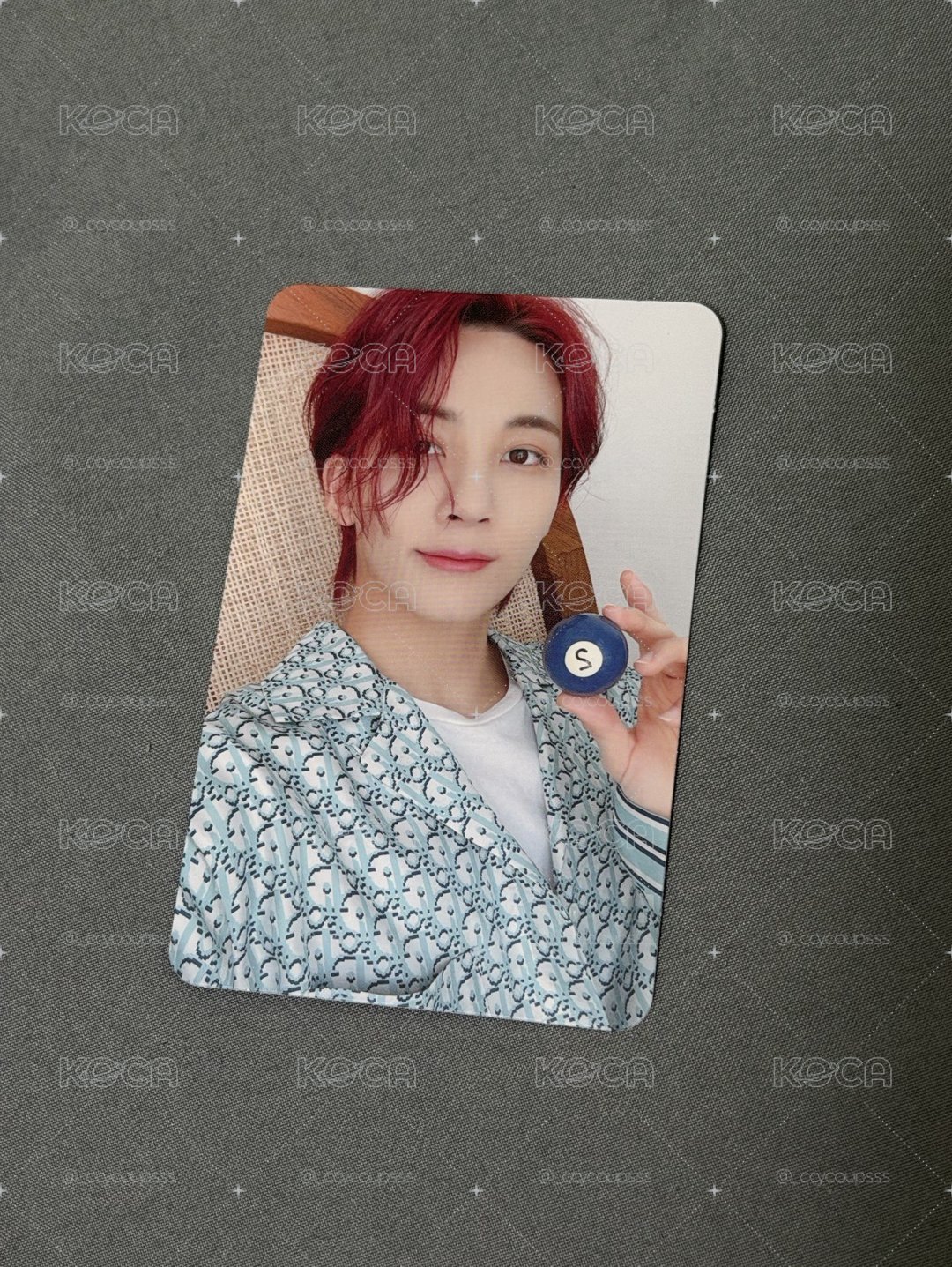SEVENTEEN 尹淨漢 MINI8 專卡 BESIDE ver. 撞球