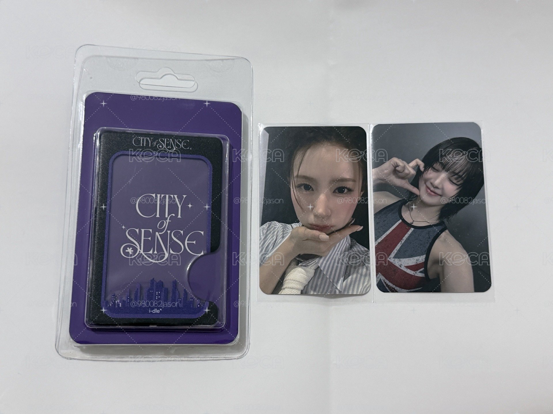 i-dle 台北展覽快閃店 周邊 入場卡 滿額卡