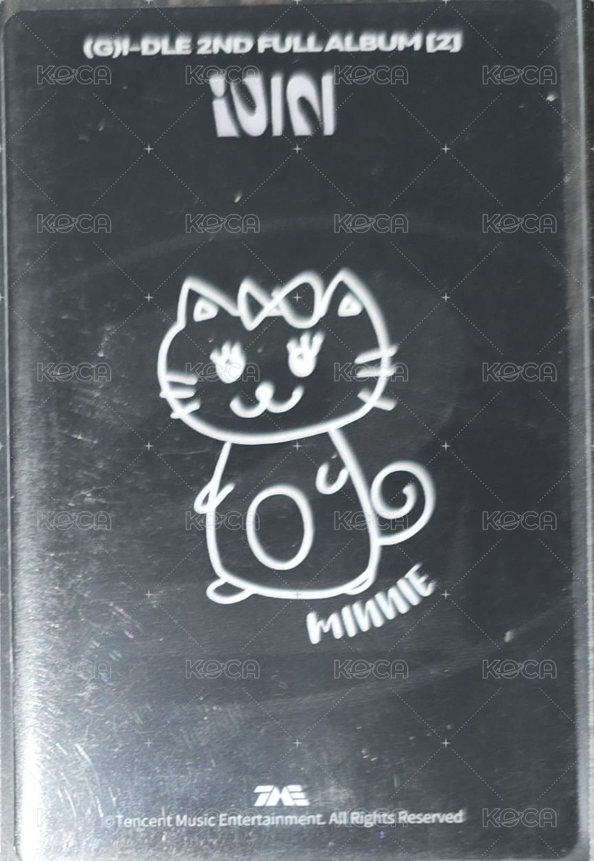 正規二 QQ音樂 2.0 ver.B 特典卡  背面