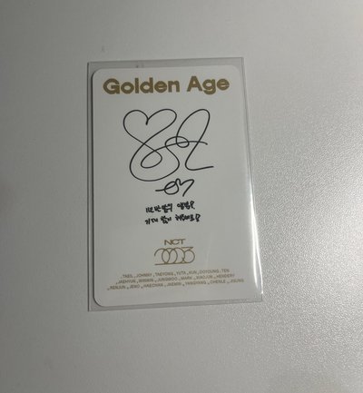 Nct2023泰容小卡