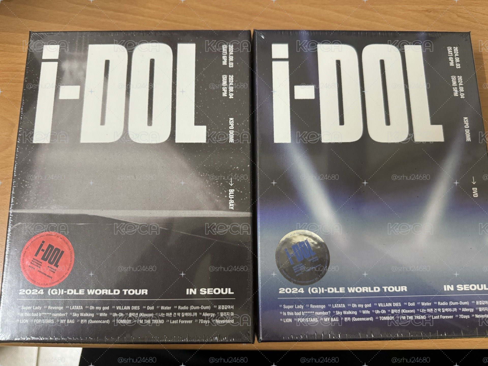 世巡DVD (兩版一起收2000/2)