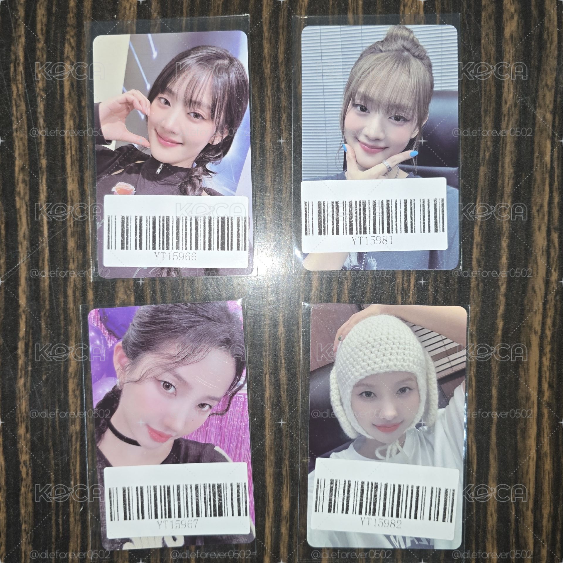 i-dle 正二 TWO KMS6.0 簽售特典卡