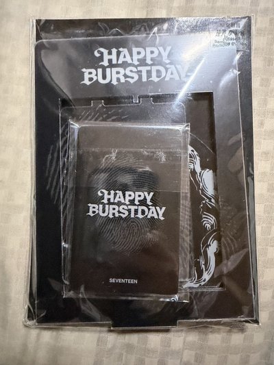 HAPPY BURSTDAY POP-UP-壓克力旋轉展示架