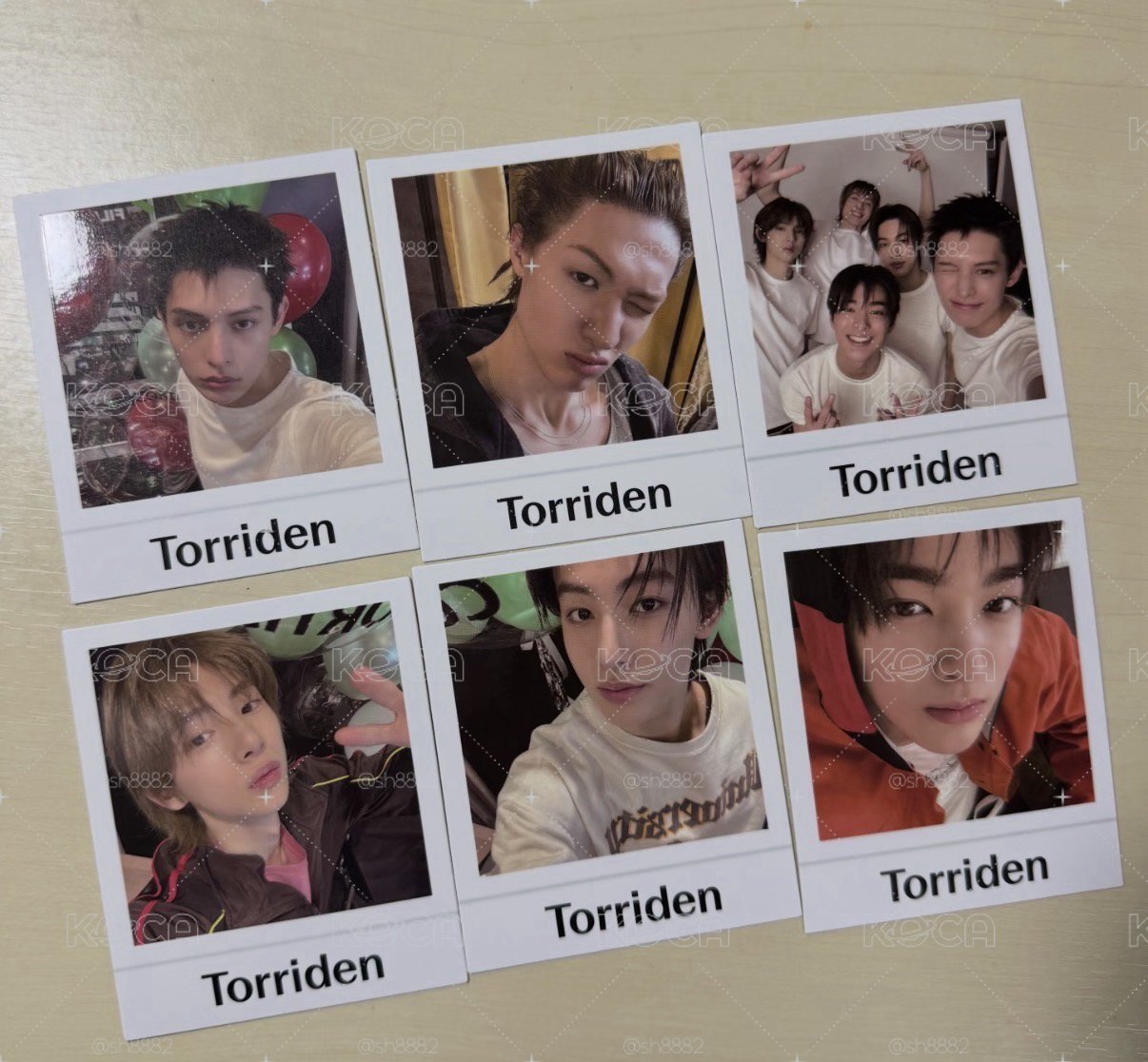 CORTIS代言Torriden一套小卡