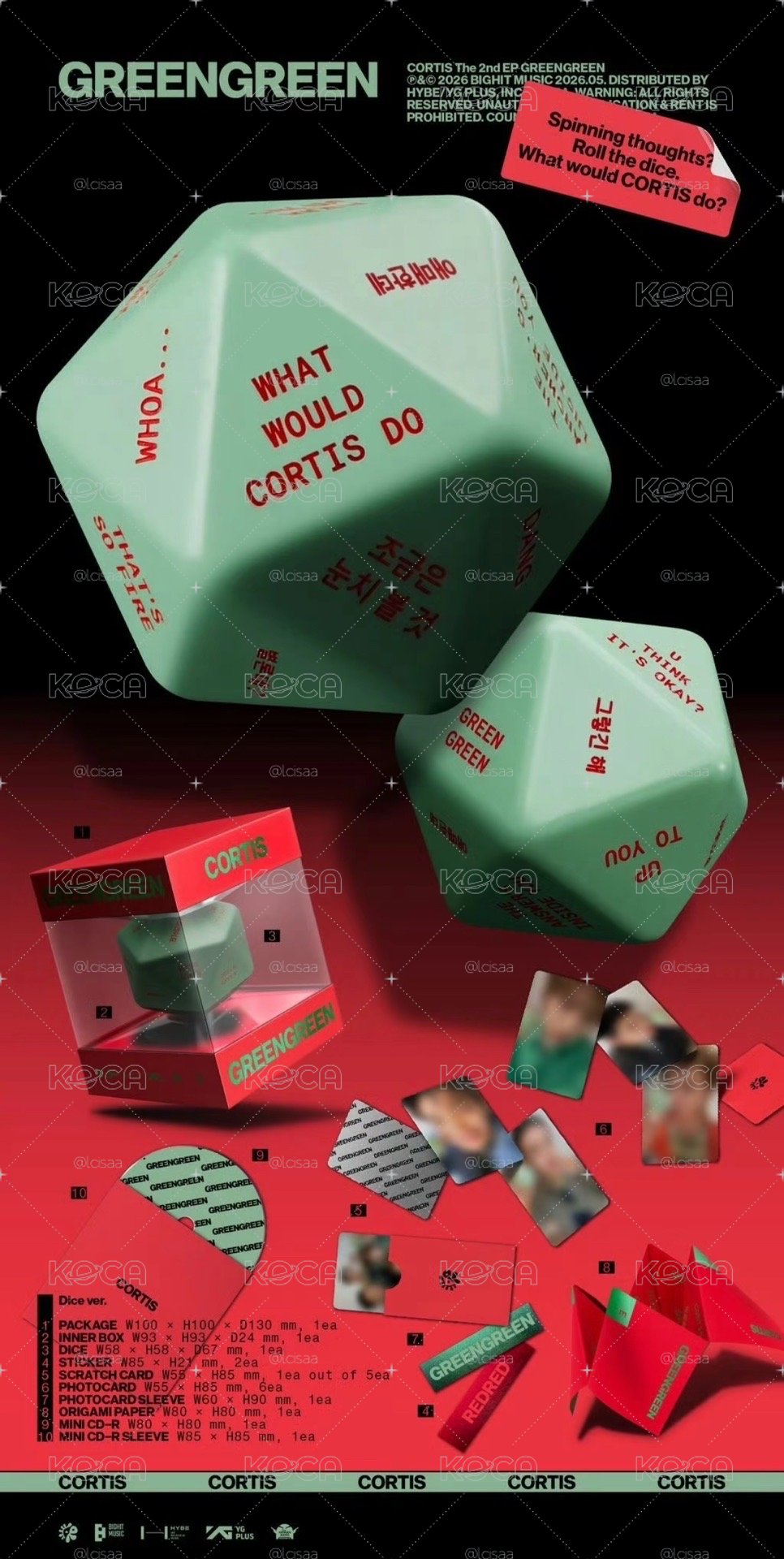 ［現貨］迷二 Dice ver. 未拆