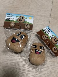 KKPP馬鈴薯吊飾（金+李）