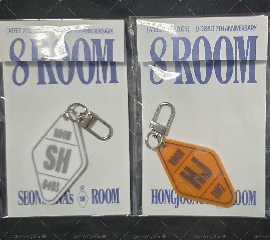 弘中 星化8ROOM 鑰匙圈吊飾