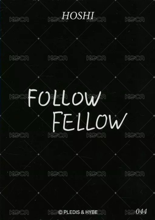 FOLLOW FELLOW 隨機卡  背面