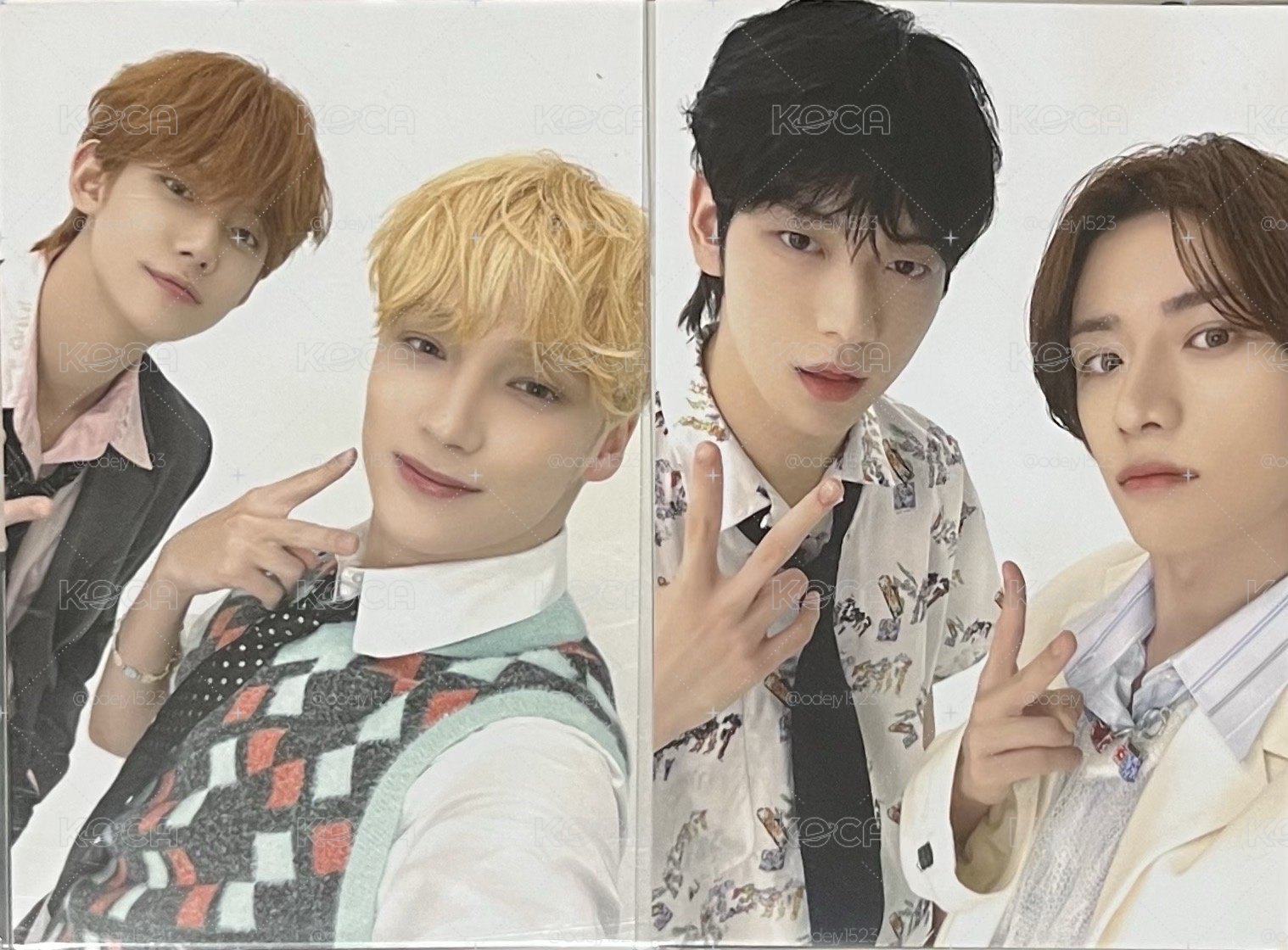 TXT 2023 SWEET MIRAGE WORLD TOUR FINALE 周邊 包包 小卡