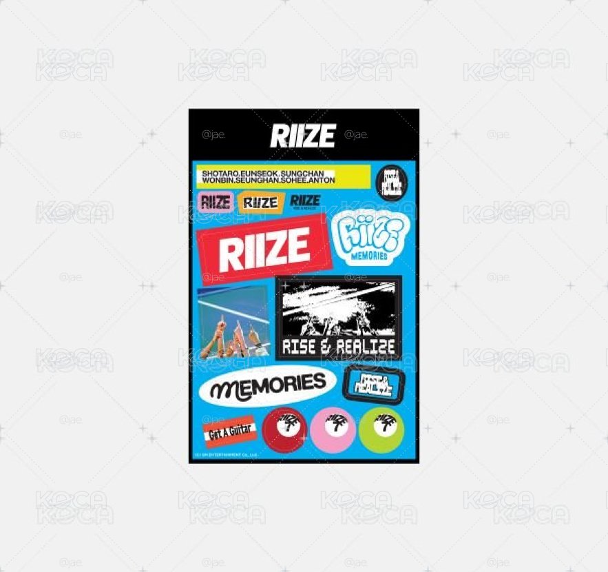 RIIZE 貼紙