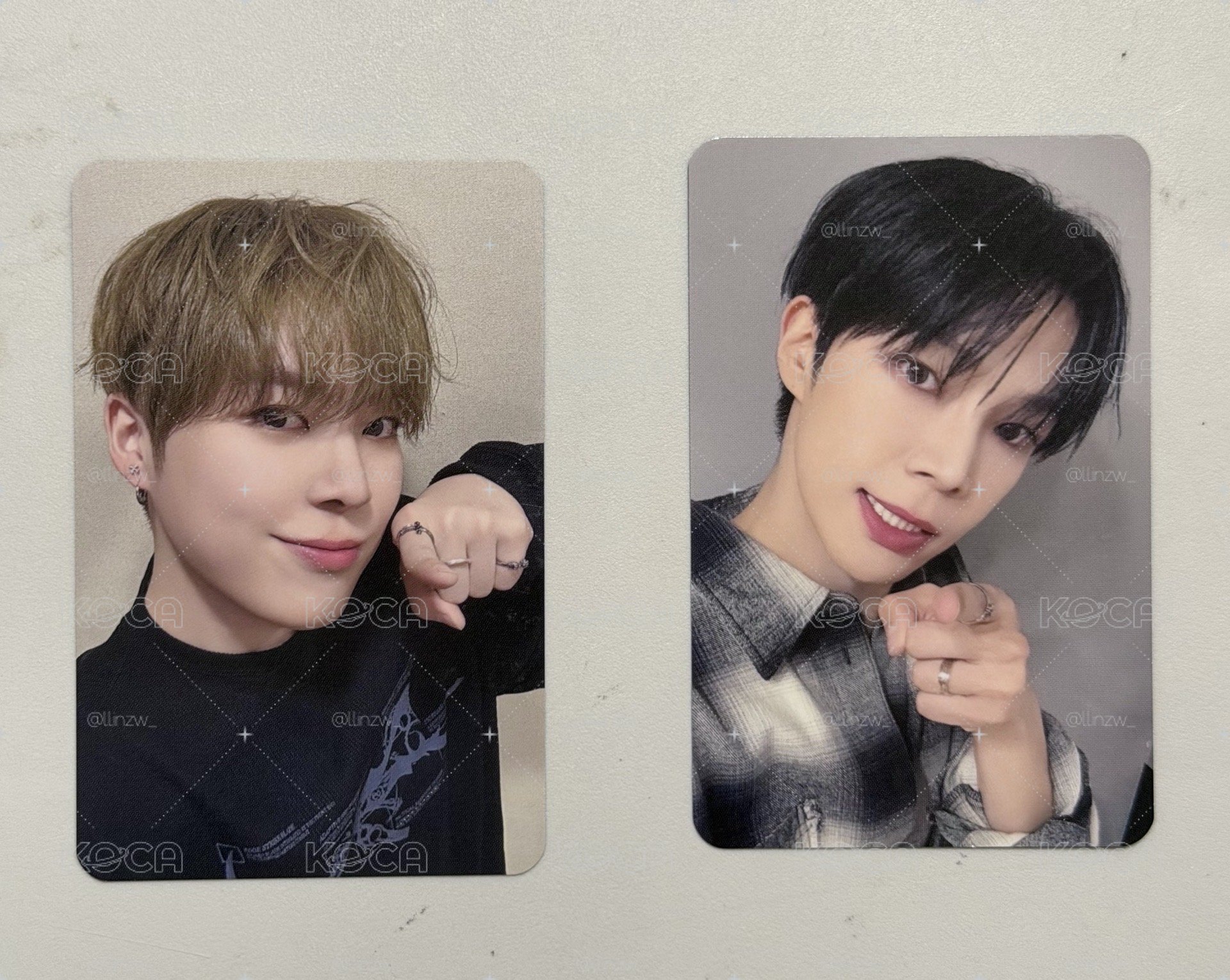 VERIVERY 東憲 延浩 一隻手指你四隻手指指自己