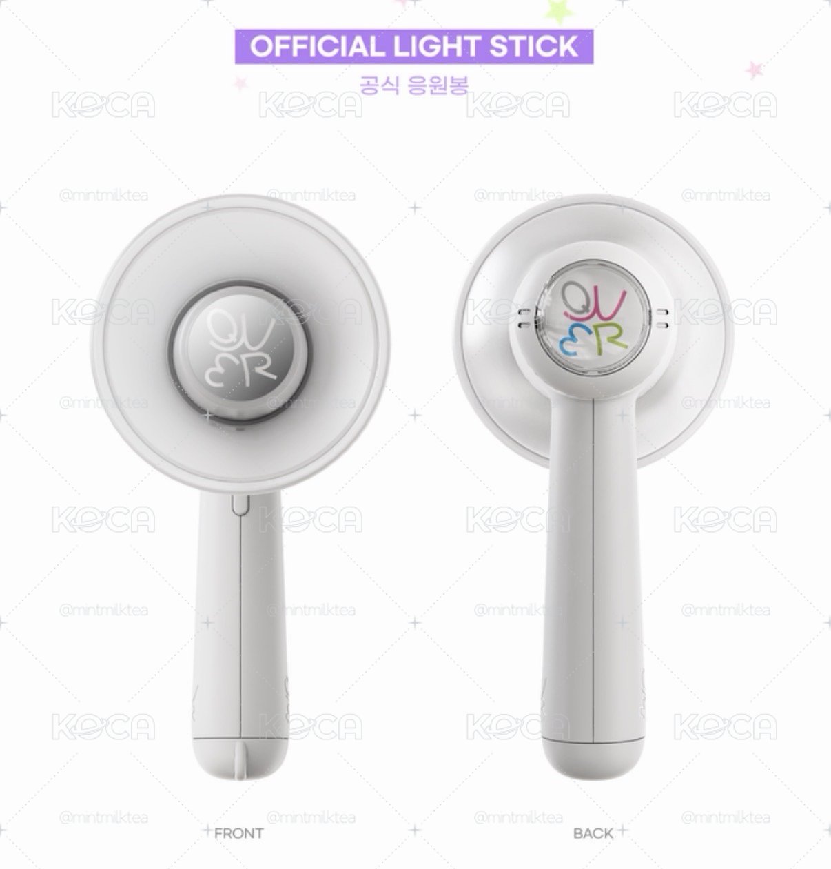 在台現貨 QWER 官方手燈 Kpopstore購買