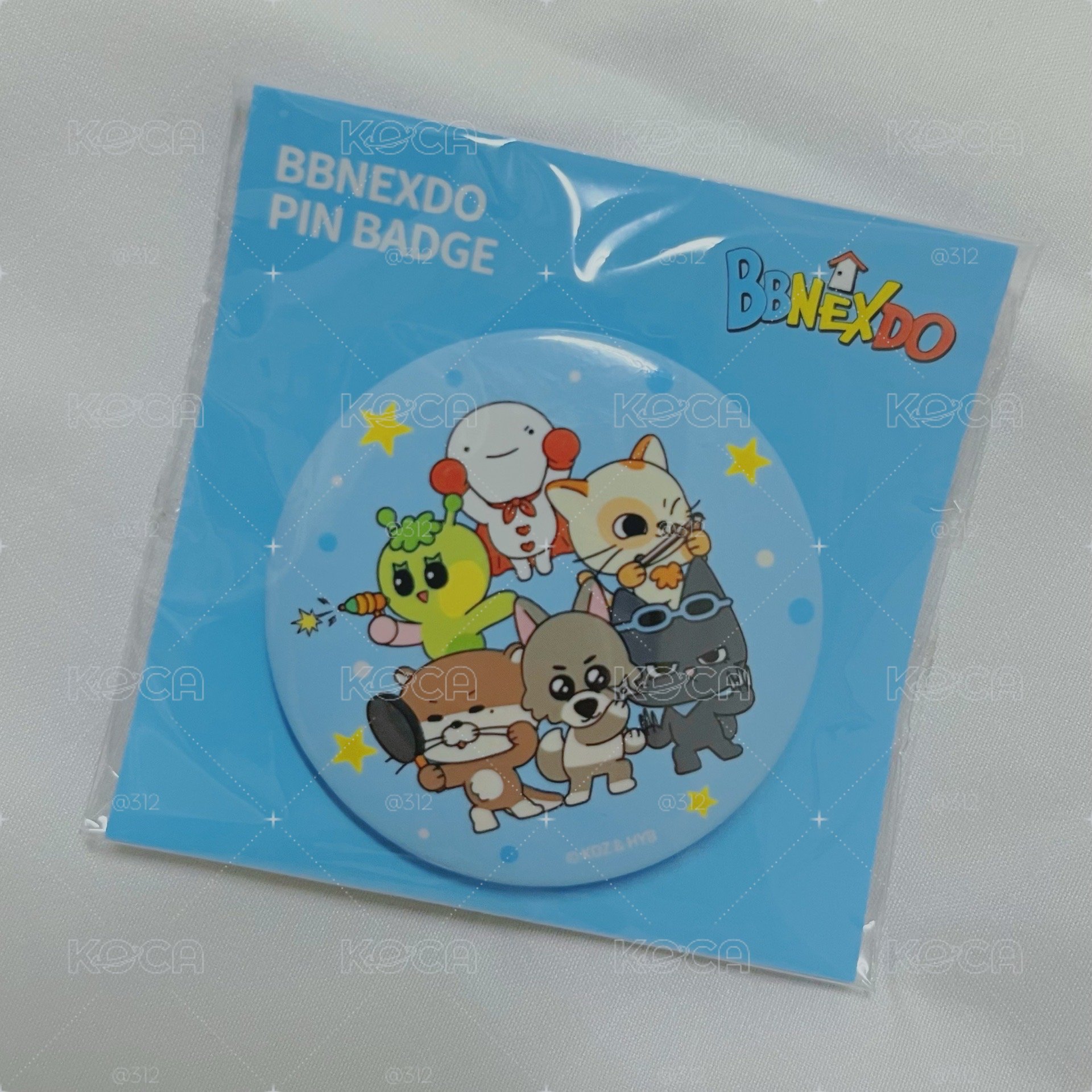 BBNEXDO 徽章 全員（台北快閃）