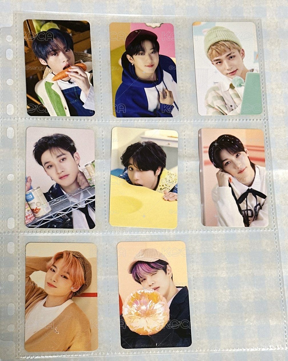 SKZ 2023年年曆 小卡 固配
