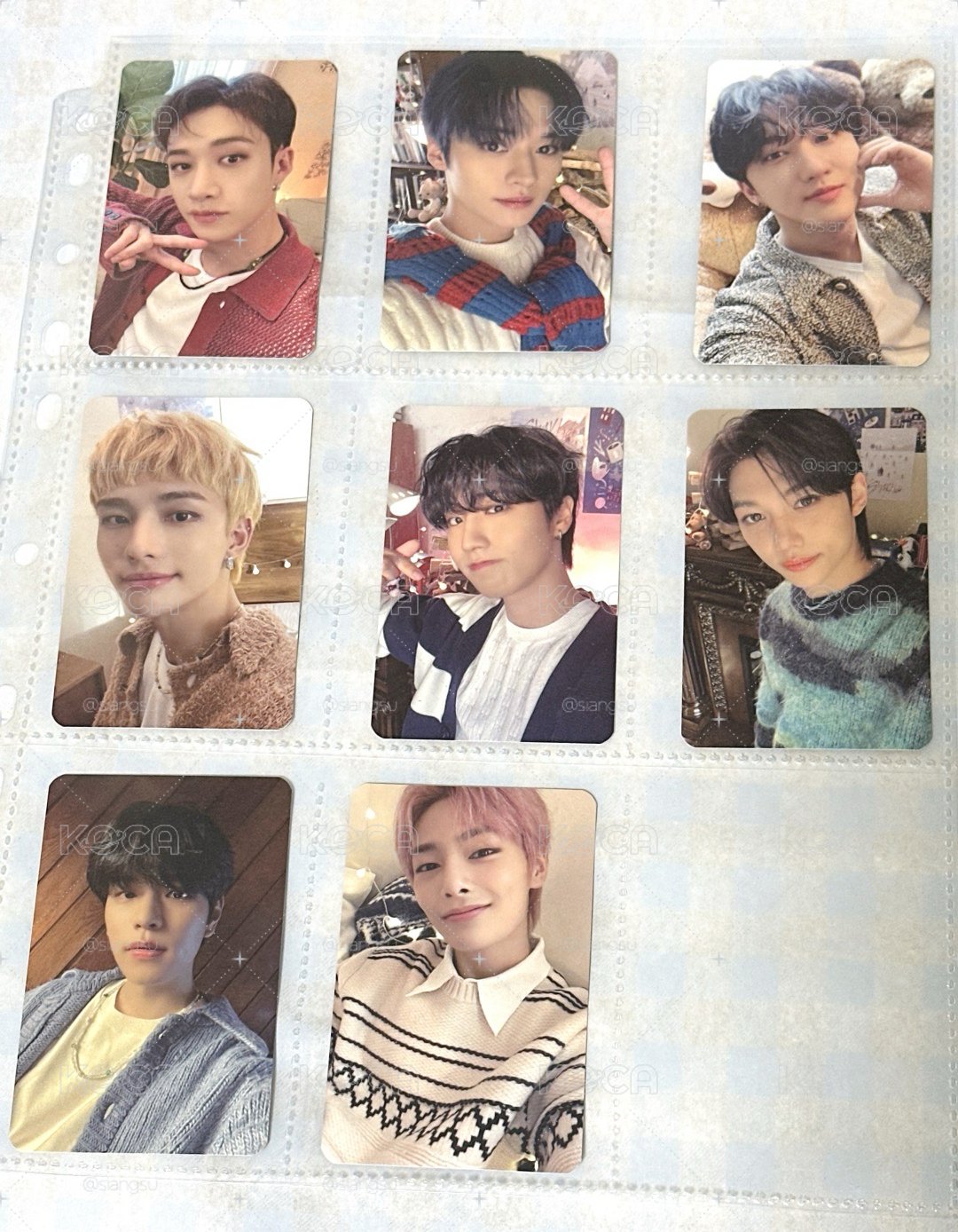 SKZ 3期會員禮 固配小卡