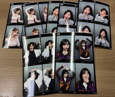 QWER 1巡 Snapism 小卡 人生四格貼紙 