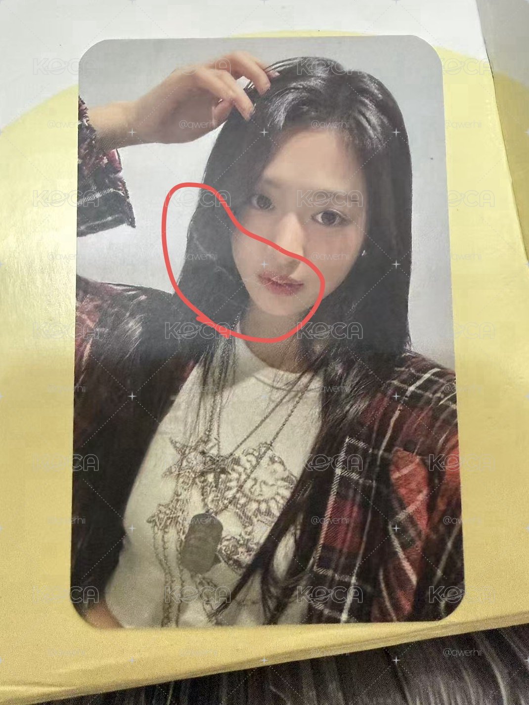 ahyeon sheesh打歌卡2.0 微瑕