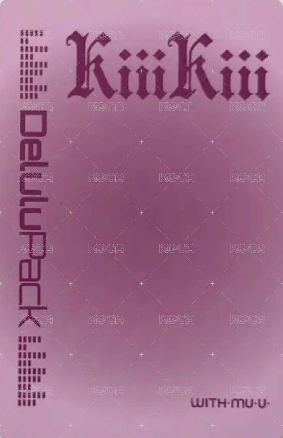 Delulu Pack wm 4.0 簽售卡  背面
