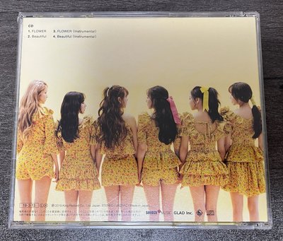 Gfriend 第三張日語單曲 通常盤 專輯 FLOWER