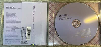 Gfriend 第一張日語單曲 WEB盤 專輯 Memoria / 夜(Time for the moon night)