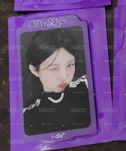 i-dle展覽 磁鐵盲袋 確認款