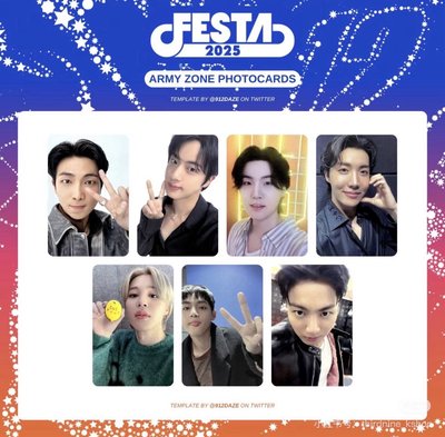BTS Festa Zone卡