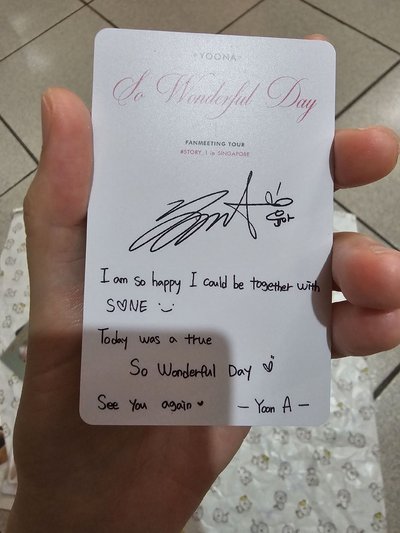 2018 FM 新加坡 入場卡 / 場限卡 