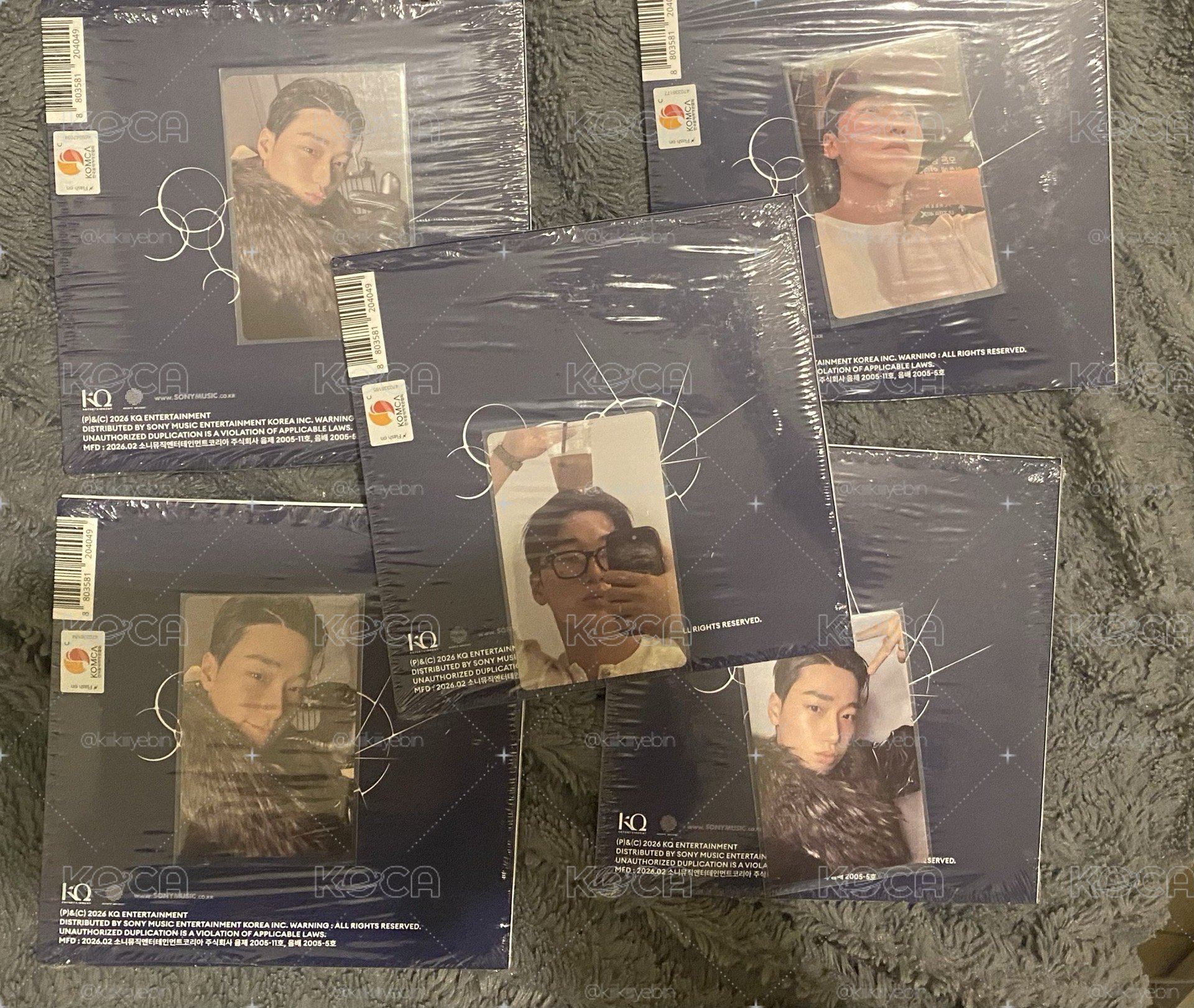 ATEEZ 崔傘 單封 美式傘 