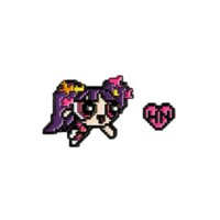 小女警 別針襟章 