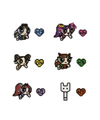 小女警 金屬Pin
