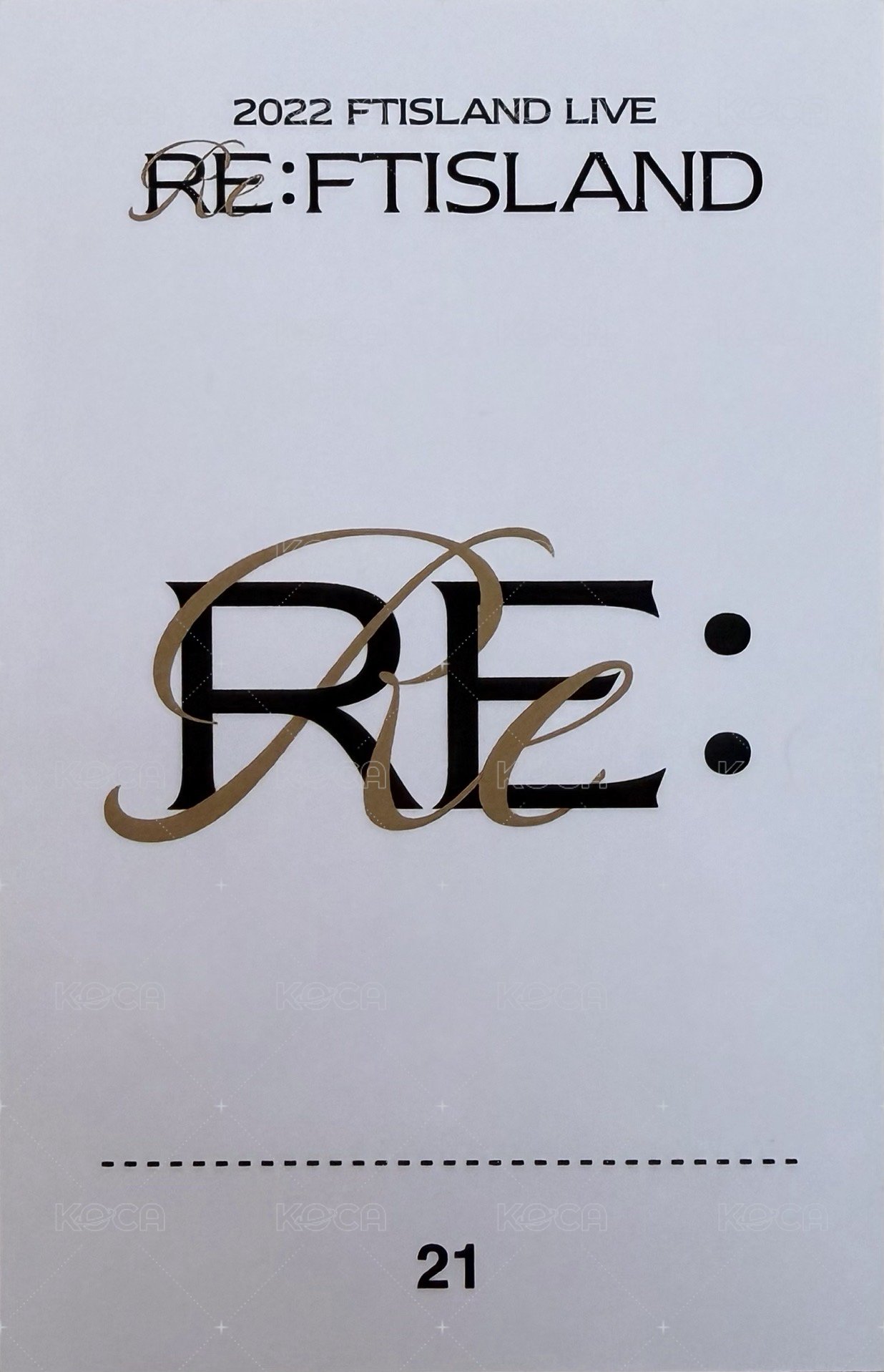 RE: FTISLAND 卡包 隨機卡  背面