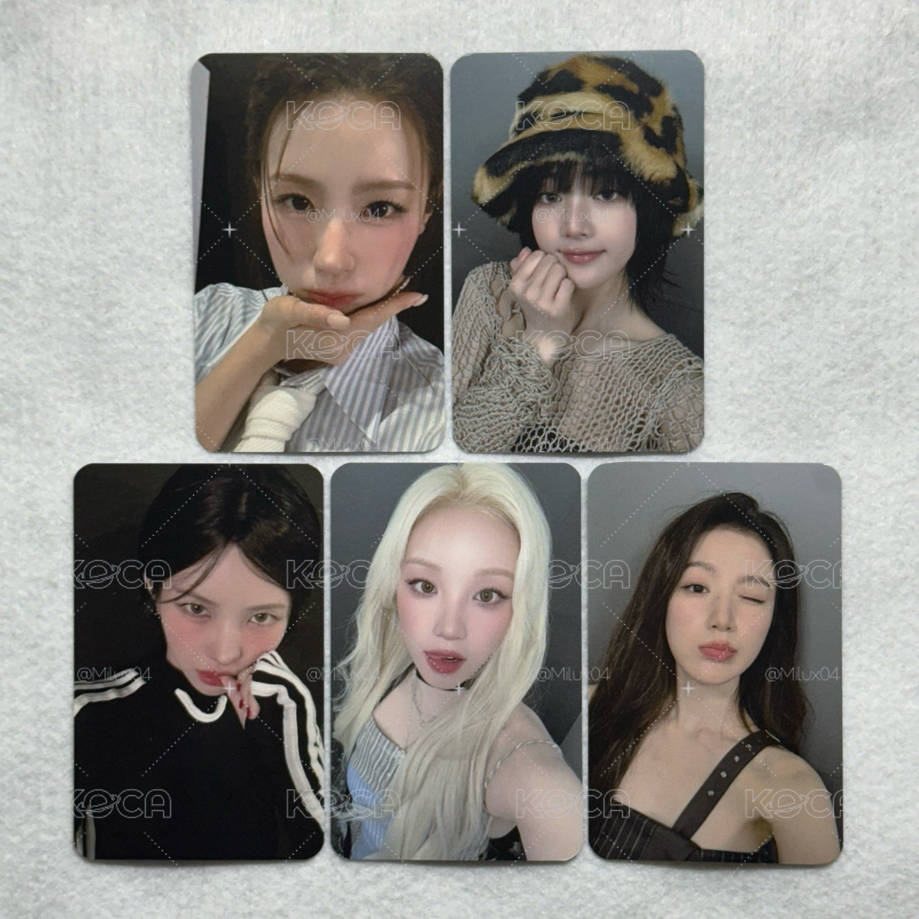 i-dle 台北展覽第二輪 中背入場卡