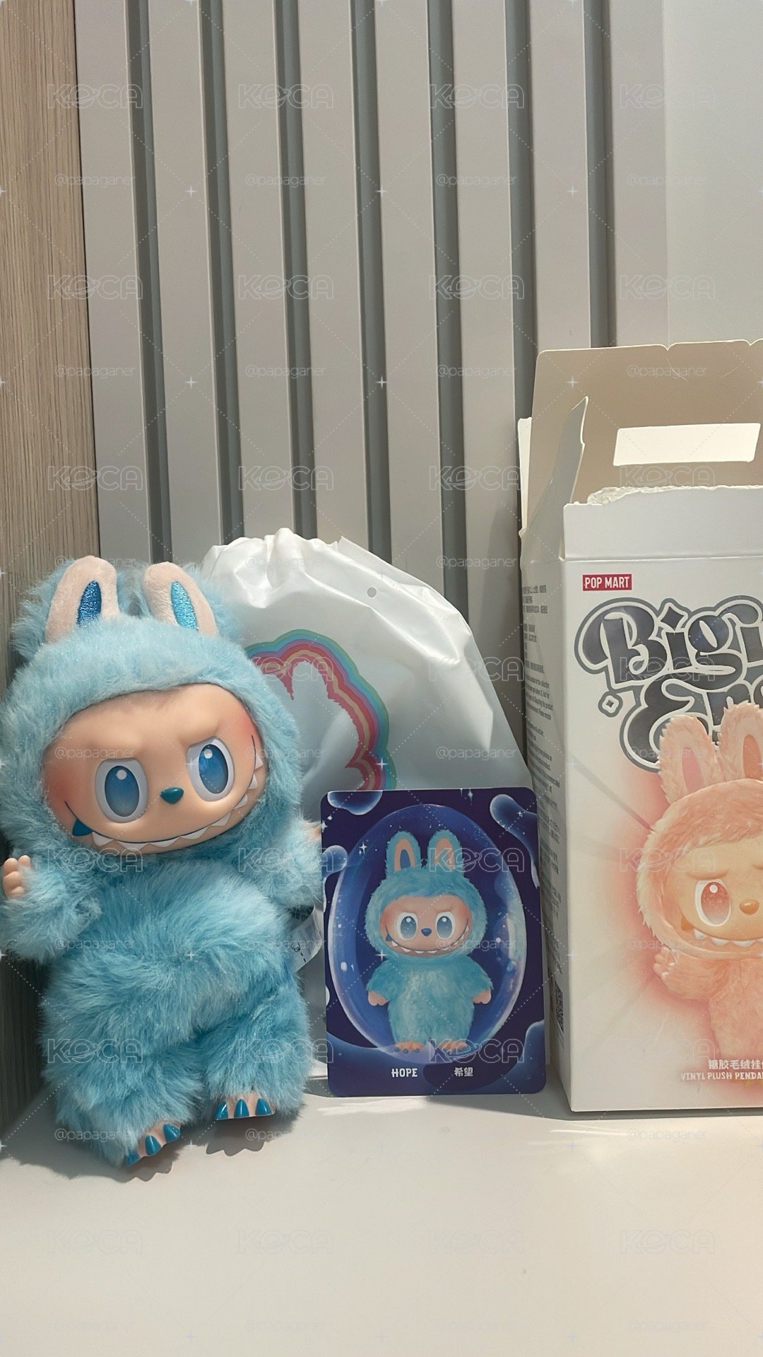 Popmart labubu 希望