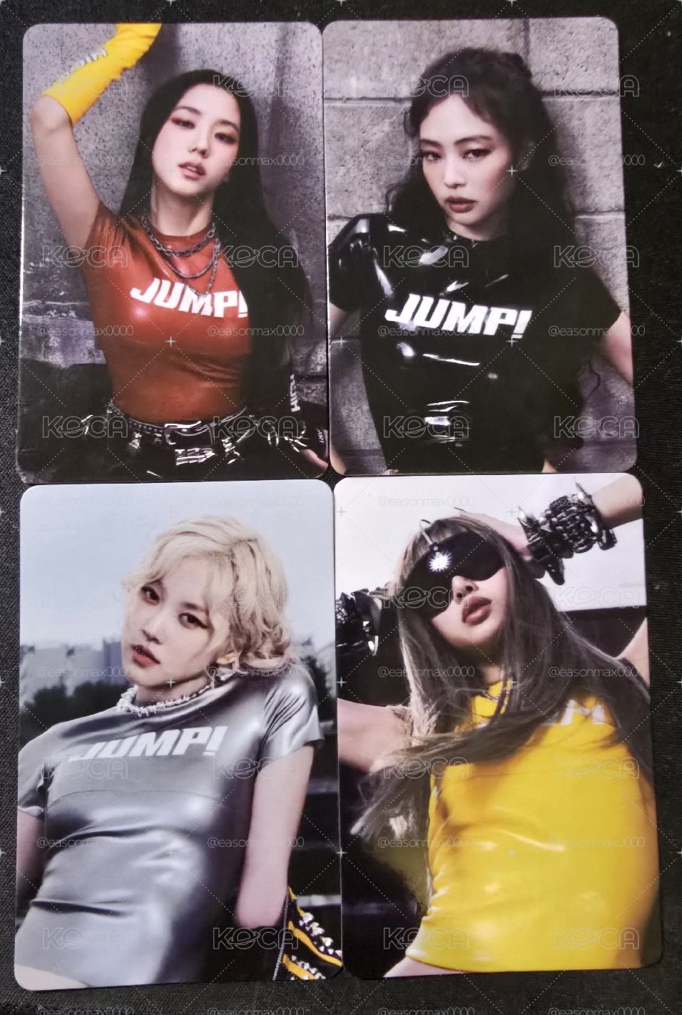 Blackpink 高雄場滿額卡套組 