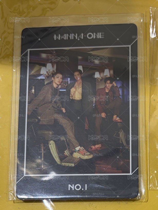 wanna one  NO.1專輯卡