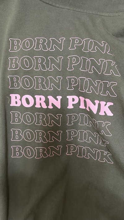 BLACKPINK 2巡 灰色 帽T 