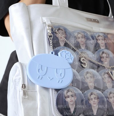 New_ 蹦蹦裝飾坐娃 徽章套 髮夾