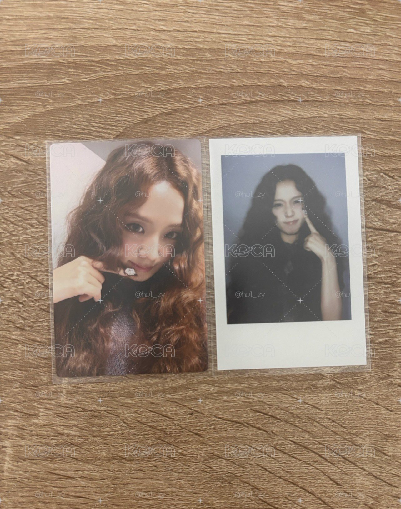 JISOO中背、拍立得