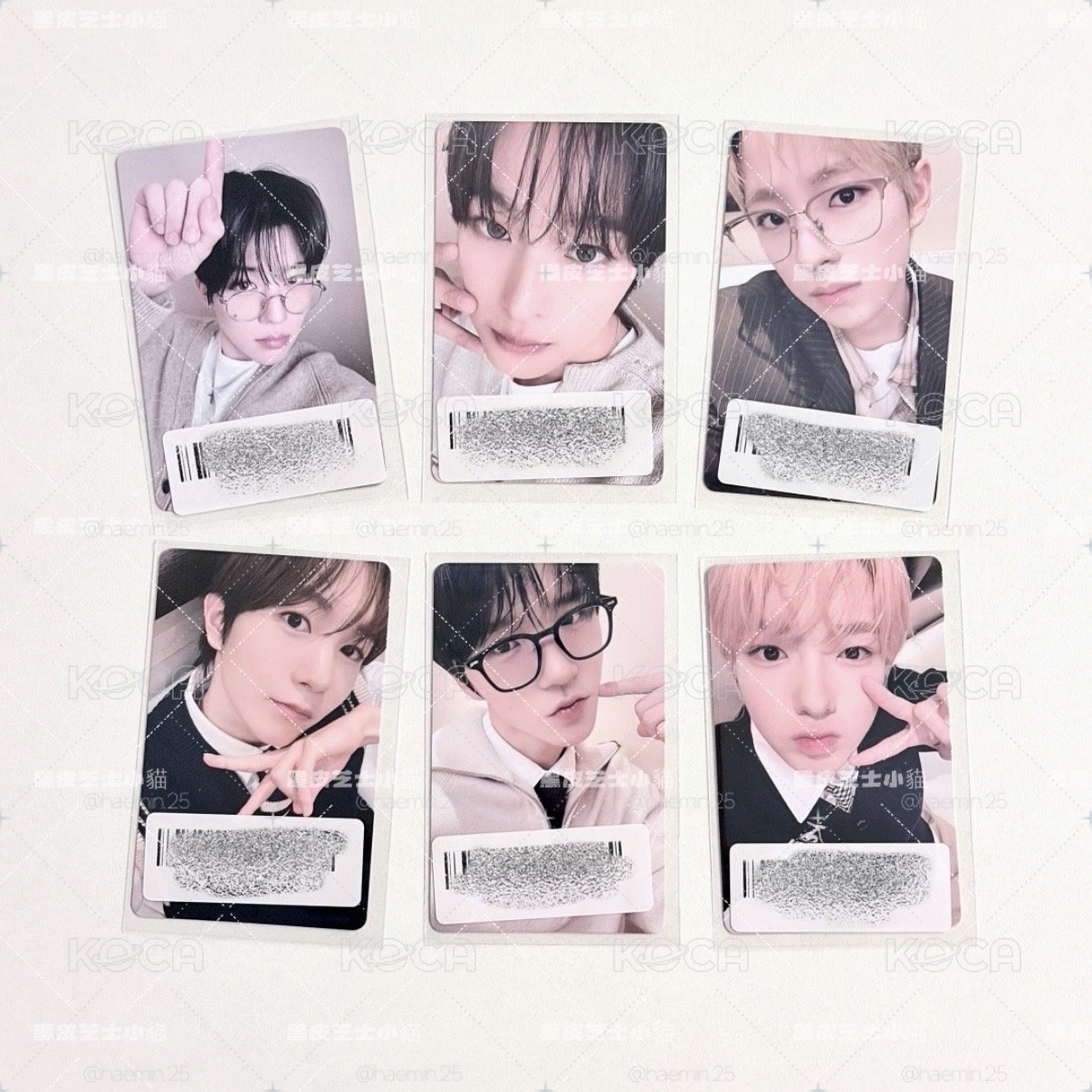 NCT WISH COLOR KMS 抽選 中籤【現貨】